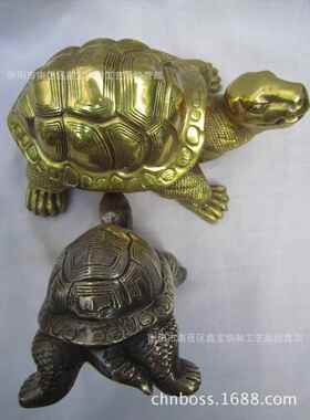 乌龟 铜龟兽长寿 chun阳之神兽 仿古铜乌龟 铜花龟