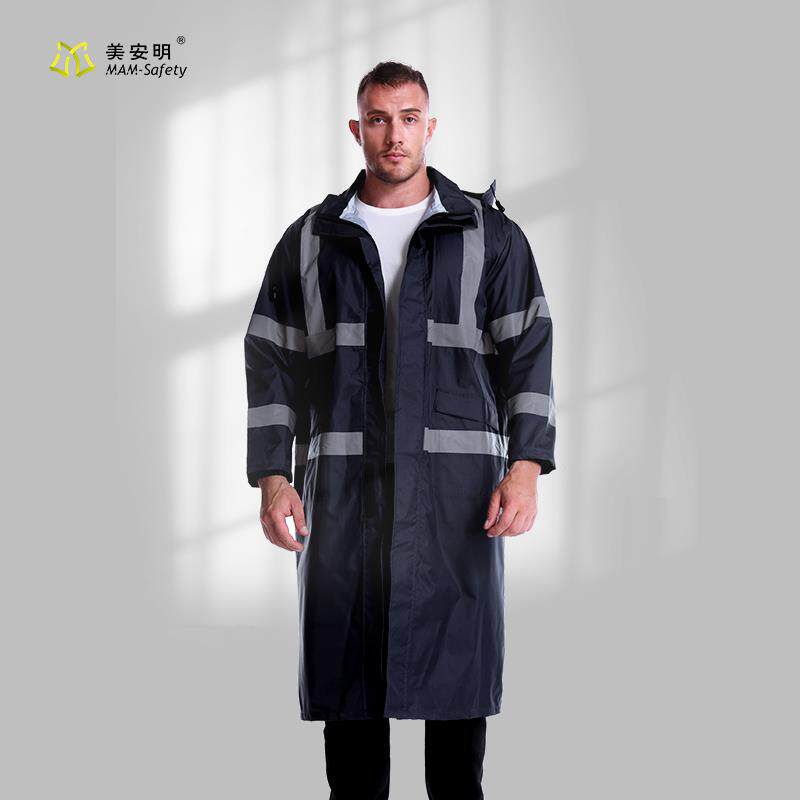 反光雨衣长全身防雨牛津布带脚的一件式男女骑行套装