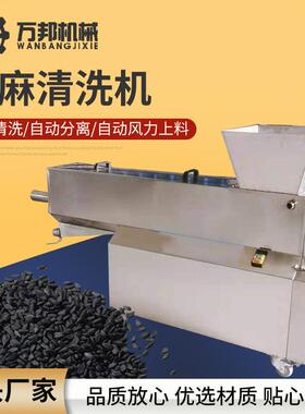 芝麻清洗机芝麻水洗清洗机淘洗机小型商用五谷杂粮米芝麻清洗机