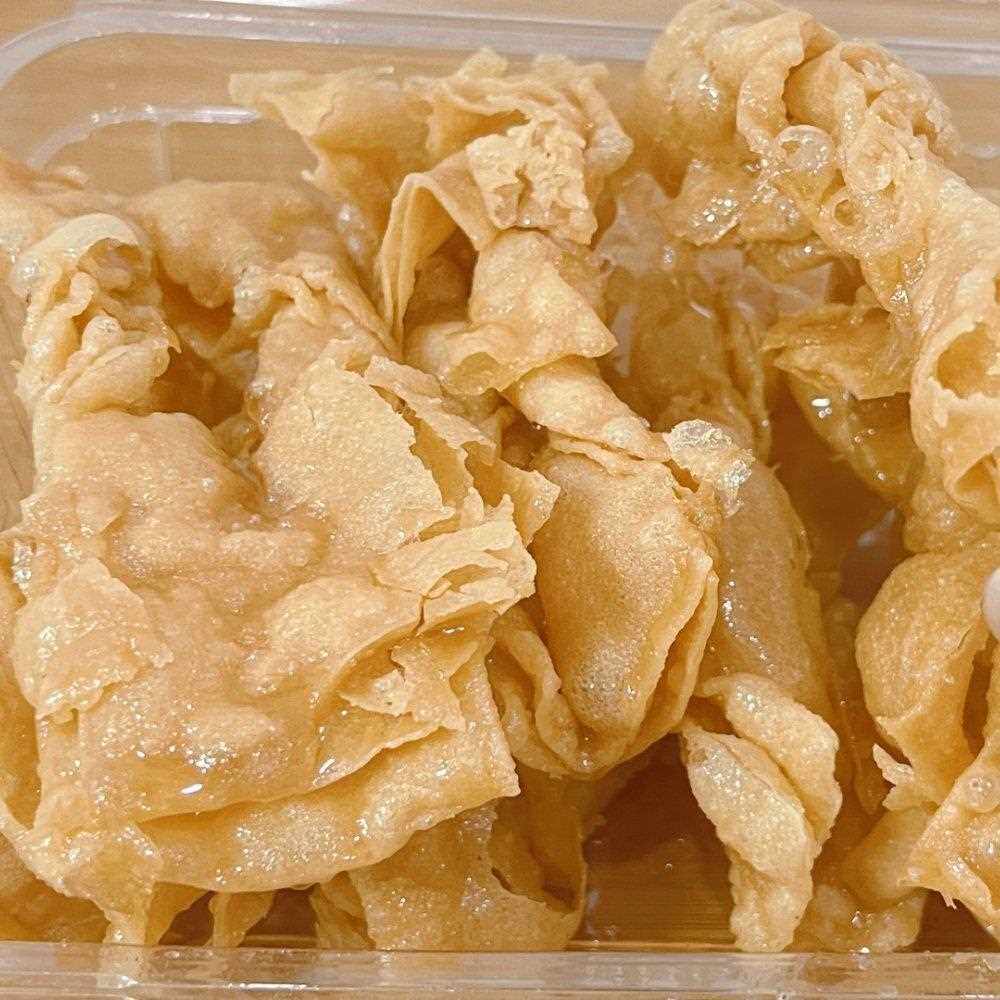 广东传统小吃蛋散客家甜蛋散年货年味儿时童年回忆老牌子