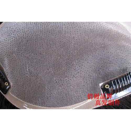 正品真包邮发发顶真发补发块织发片男头顶假片真人发发丝直发隐形