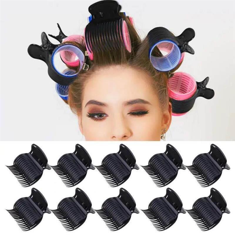 12Pcs/Set Salon Hot Roller Barrette Hold Hair Evenly Curled - 实物图
