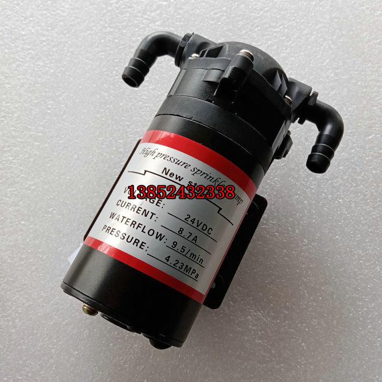 压路机喷水泵 胶轮双钢轮洒水泵12吨13吨14吨钢轮水泵12V24V图片