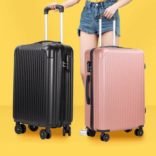 行李箱男女学生寸拉杆箱旅行箱万向轮轻便密码箱拉链款厂家