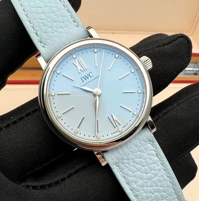 [公价43000]98新34mmIWC万国表柏涛菲诺系列IW357416自动机械女表