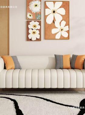 猫抓皮沙发钢琴20***25新简款约现代折叠键沙出发小户租房客厅