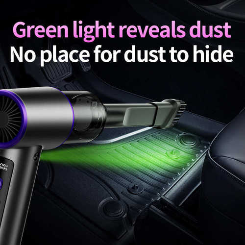 源头工厂车载吸尘器车用家用充电手持式无刷小型强力吹尘器大吸力