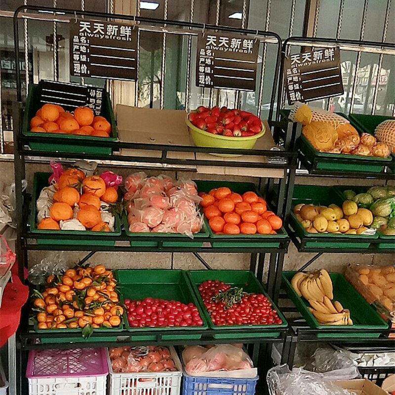 水果货架展示架水果架水果店架子商用菜架多层超市蔬菜卖菜果蔬架