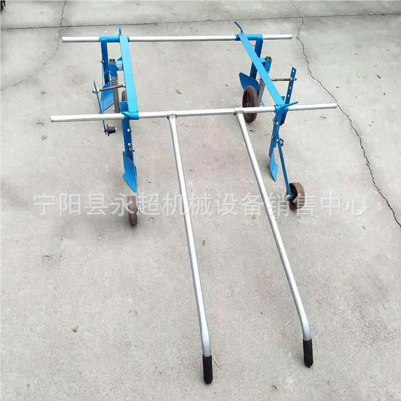 家用覆膜机 人力手拉覆膜机 大棚用小型铺膜 机宽yc 可调盖窄膜机