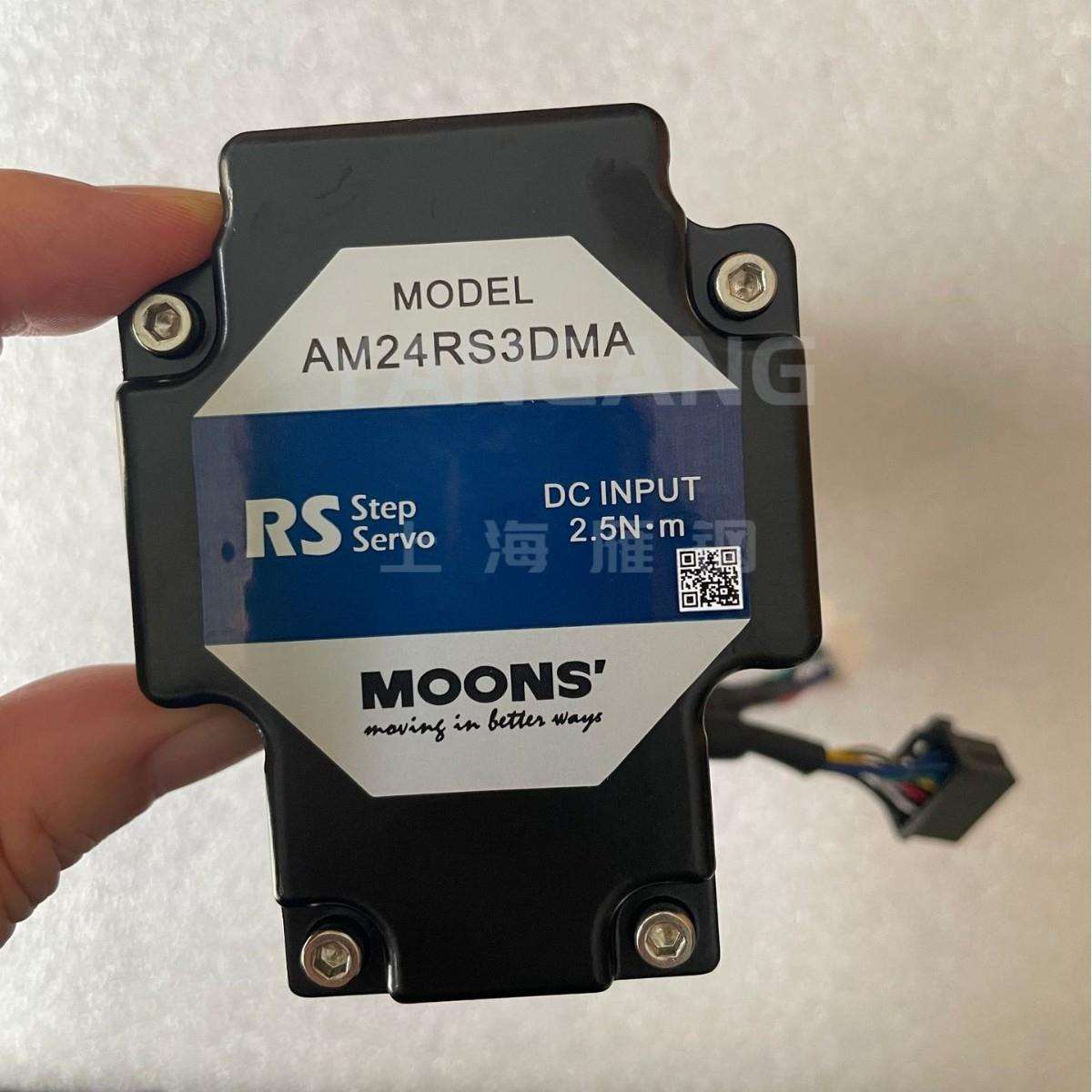 MOONS'鸣志 RS 系列1024 线编码器步进伺服电机 AM24RS3DMA图片