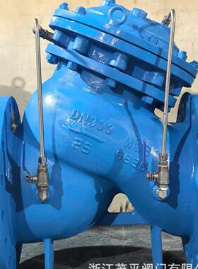 国标铸钢高压JD745X-64C隔膜式多功能水泵控制阀碳钢耐高压防腐蚀