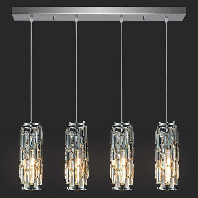 轻美式灯饰书房客厅吊灯餐厅奢虾皮110v现代eaby吸顶灯卧室多头