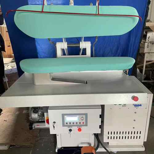 服装厂纺织品熨烫设备自动万能干洗夹烫机（内置发生器）操作方便