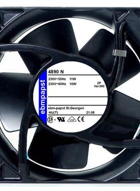 TYP 4890N AC230V 德国进口 12CM 耐高温德国进口风机