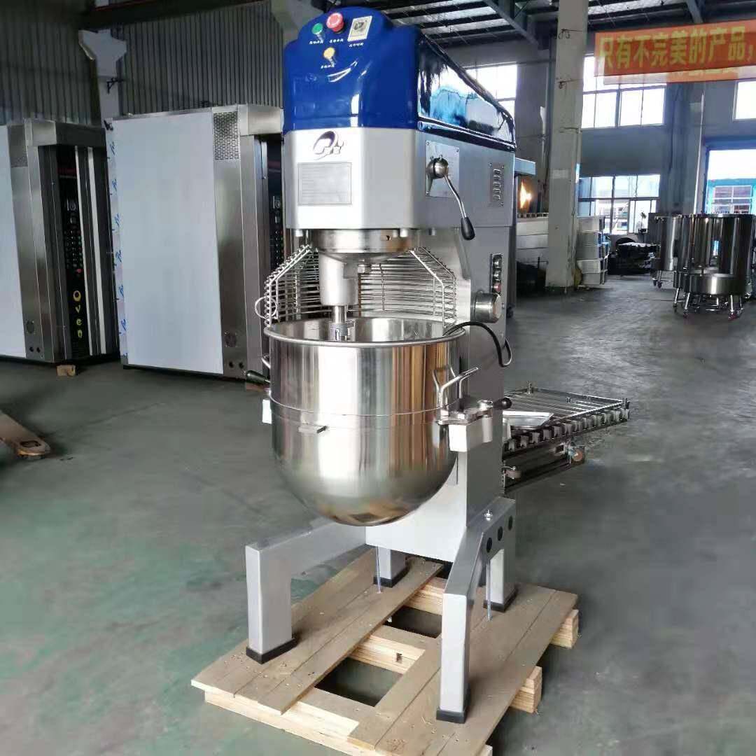 直销立式80L打蛋机商用80升打蛋器商用揉面和面食品厂馅料搅拌机