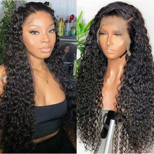 蕾丝真发假发 欧美假发女长发假发13X4lace front human hair wig