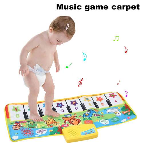 Music Piano Carpet Portable Kids Musical Mats Baby Early Edu