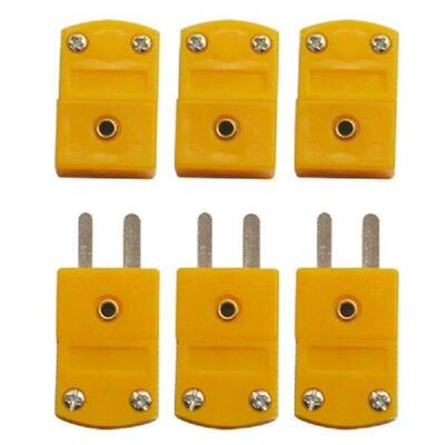 10pcs K-Type Male Female Mini Wire Connectors Plug