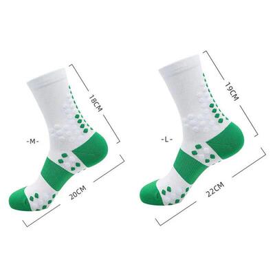Running Socks Colorblock Crew Marathon Sport Sock For Childr