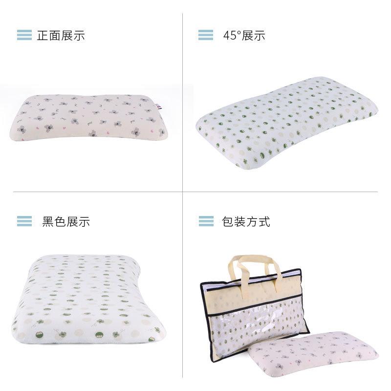 新生婴儿定型枕头长方形透气记忆纯棉宝宝睡眠防偏头0&mdash;2岁手托形