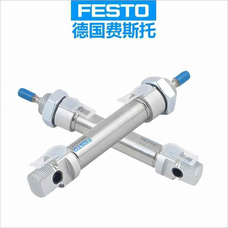 FESTO/费斯托不锈钢迷你气缸DSNU-10/12-10/25/75/80/200-PPV/P-A