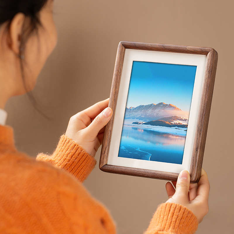 高级感法式相框摆台精致6寸7寸8寸洗照片做成相框装裱小画框挂墙