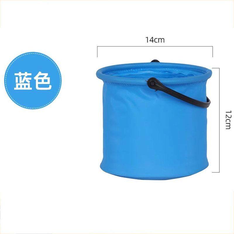 折叠水桶美术画画水桶便携式隔层彩色手提洗笔桶加厚家用打水桶