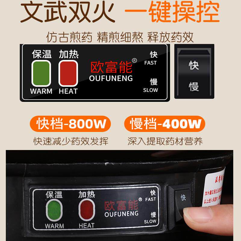 药6OFN-50AL煎壶插中药壶老中1医药房全自动药罐熬药电煲煮药机器