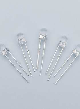 黄色灯白发 4mm 珠led透明黄灯厂家直销f4黄光发光圆头二极管led