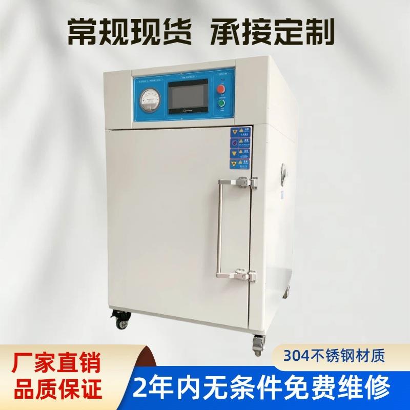 不锈钢板烤漆充氮真空箱实验室充氮真空干燥箱数显触摸编程控制