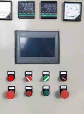 压四INF式柱100吨全自动程序升0温平板硫化机50X500mm电加热实验