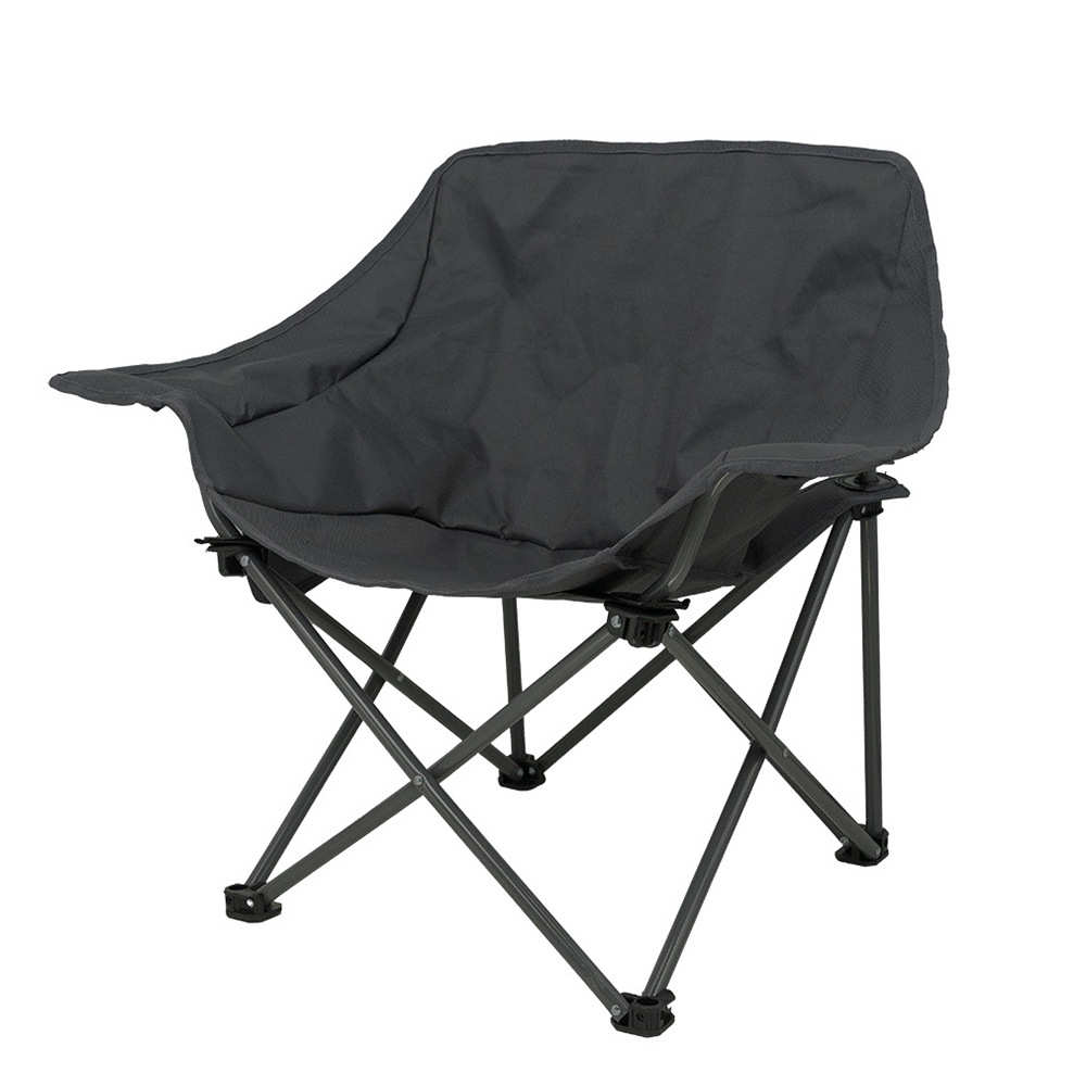 户外露营月亮椅碳钢稳固便携式折叠收纳钓椅野餐美术摆摊椅子定制