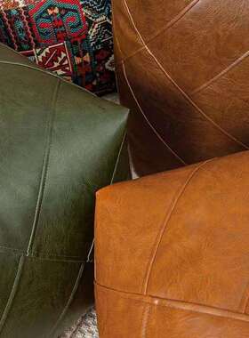 摩洛120哥坐墩方形榻榻米垫子地阳台蒲团坐垫家用上屁凳子懒人免