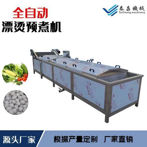 竹笋玉米预煮漂烫机牛蒡山野菜蒸汽漂烫机小型豆角黄桃蒸煮漂烫机