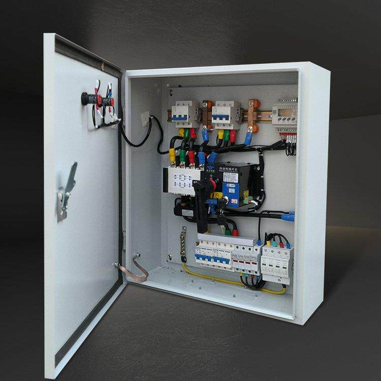 双电源自动转换开关配电箱 切换箱 220v380v定时 相三相四线发