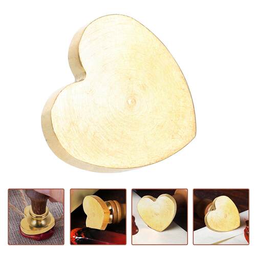 Blank Wax Seal Stamp Head Replacement Envelope Sealing