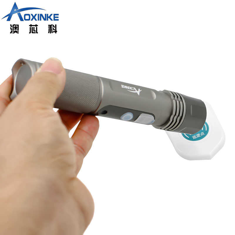 澳芯科照明巡更机巡更棒AOXINKE强光手电巡检巡逻仪打点器AP100LD