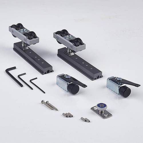 木门吊轮玻璃门滑轮推拉门轨道移门滚滑门尼龙吊轮极窄门吊