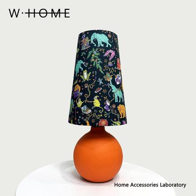 正品W.HOME 橘球-英国礼进面料口布艺台灯利伯缇创意古气氛中灯品