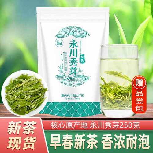 新疆包邮新茶浓香 重庆茶叶绿茶 毛峰毛尖炒青茶老茶客口粮茶