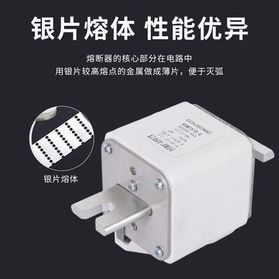 现货RSM7570-G系列新能源充电桩熔断器DC1000V200A储能直流熔断器
