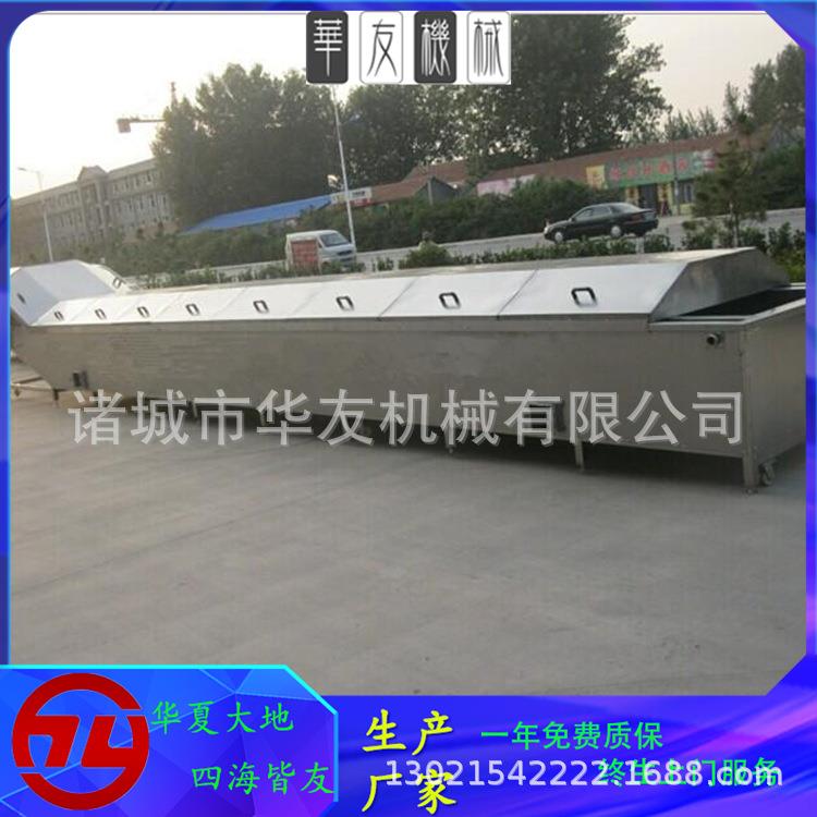 连续式速冻板栗漂烫蒸煮线多功能栗子蒸煮机果蔬漂烫加工设备