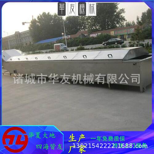 连续式速冻板栗漂烫蒸煮线多功能栗子蒸煮机果蔬漂烫加工设备