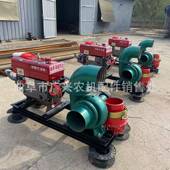 柴油6寸农灌溉抽水用泵1FZH8马力直连式 水泵机组扬污程02米排泵