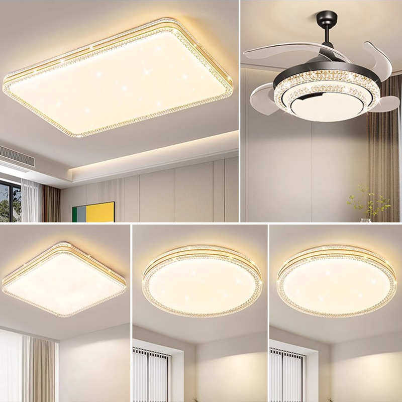 客厅灯大厅主灯长方形护眼吸顶灯高级感现代简约中山灯具套餐组合,家装灯饰光源,智能吸顶灯,淘宝优惠券,粉丝福利购,淘宝优惠卷