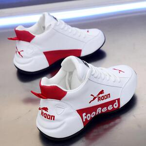 真皮防臭透气休闲运动鞋2025秋冬新款皮蓬小白鞋男女情侣百搭板鞋