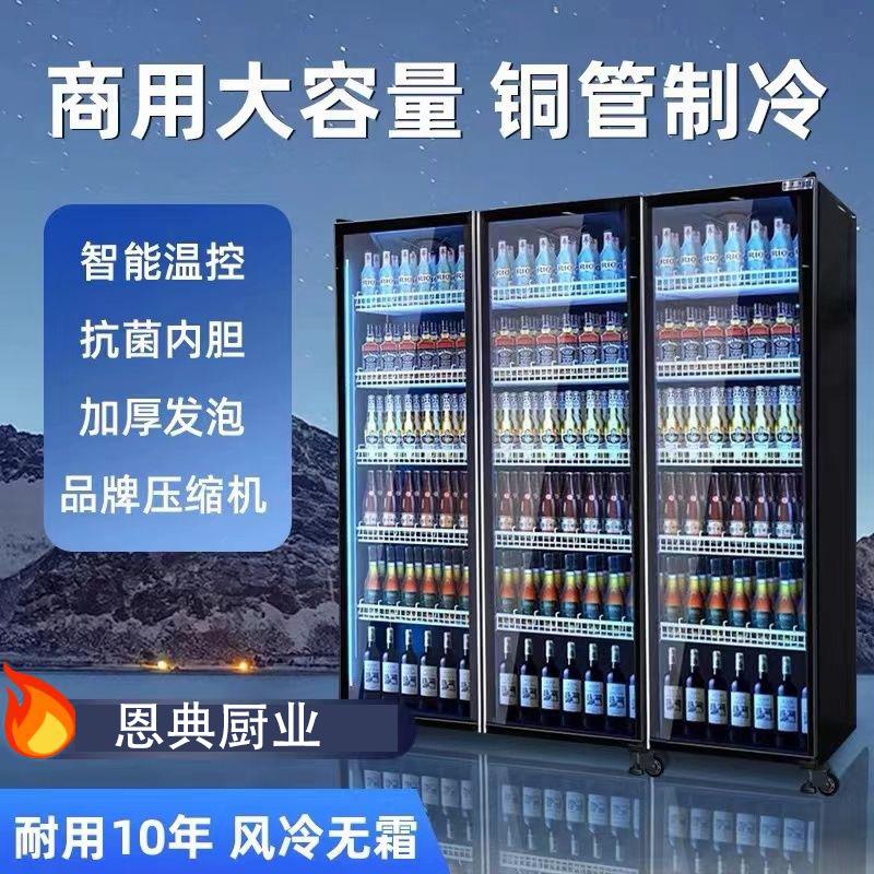恩典置商用红网红酒876水物架啤酒酒柜冰展示柜冷藏酒吧柜商用冷