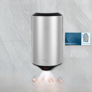 艾克AK2805不锈钢小型高速干手器烘手机全自动感应 卫生间免打孔