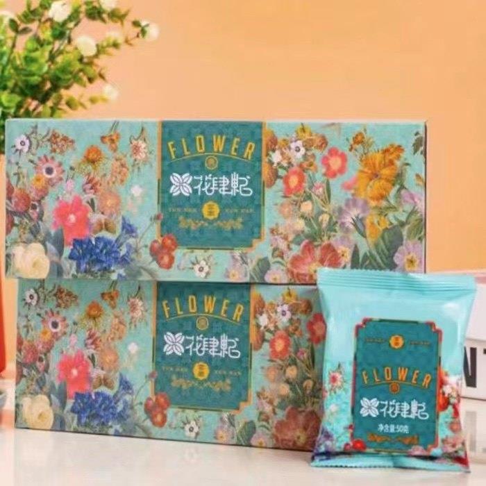 玫瑰鲜花饼丽江浔花鲜花饼门店同款原花肆纪原味玫瑰鲜花饼云南特
