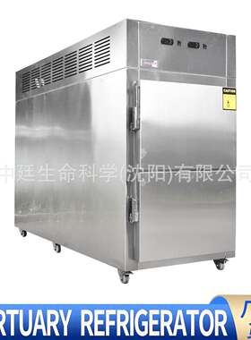 殡仪馆2具太平柜Morguefreezer停尸间低温冰箱双开门尸体冷藏箱
